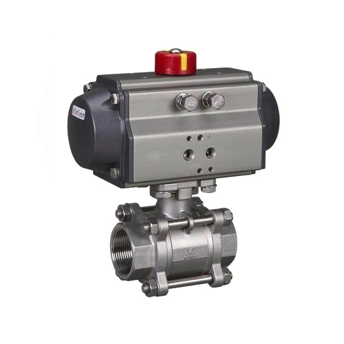 氣動(dòng)螺紋球閥