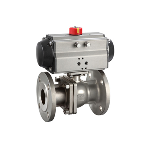 氣動(dòng)法蘭球閥